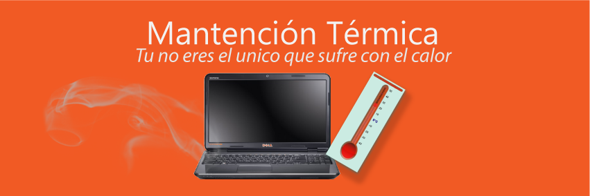 mantención térmica de laptop